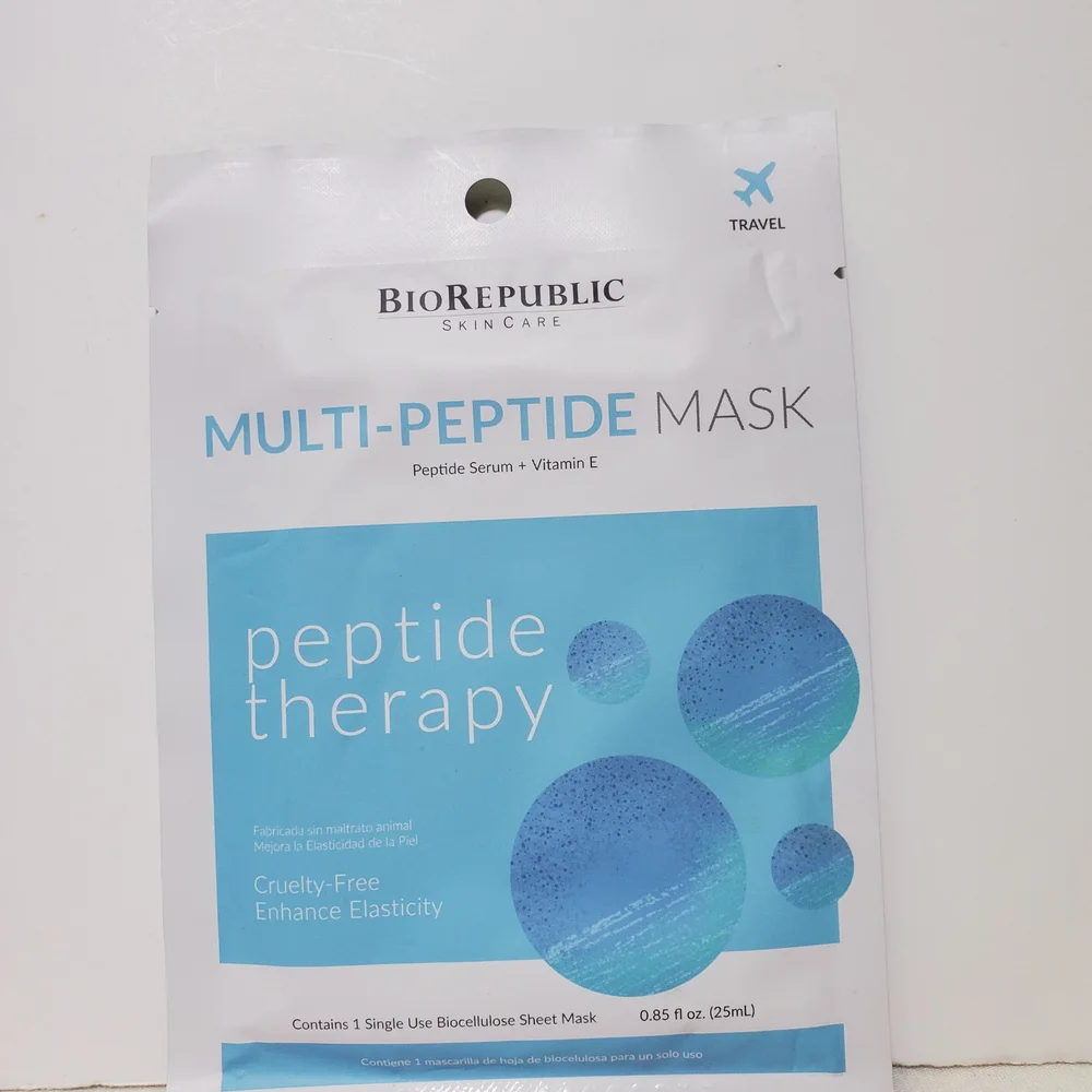 BioRepublic Skincare Mask Women Men 3pc Skincare Travel Mask Trio